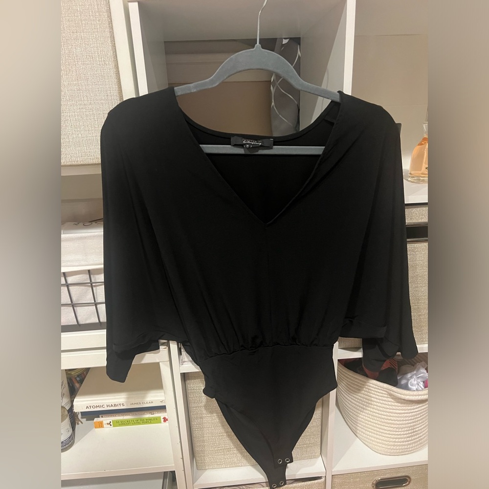 F21 BLACK BODYSUIT size small